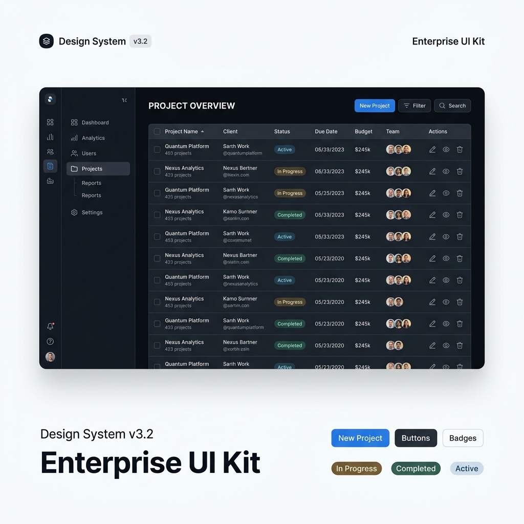 Design System Mockup